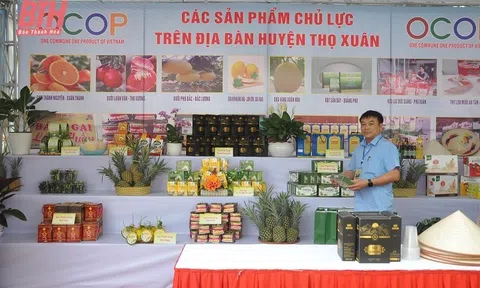 Nhiều sản phẩm OCOP hội tụ tại Lễ hội Đền thờ Lê Hoàn và Tuần lễ văn hóa - du lịch - ẩm thực Thọ Xuân năm 2024