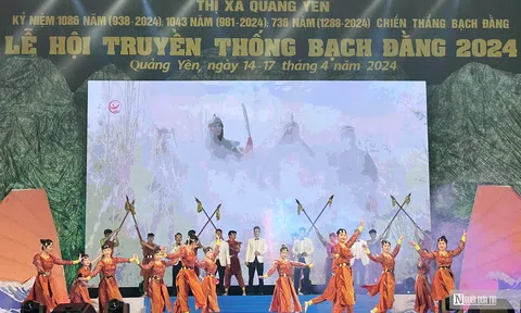 Quảng Ninh: Khai mạc lễ hội truyền thống Bạch Đằng năm 2024